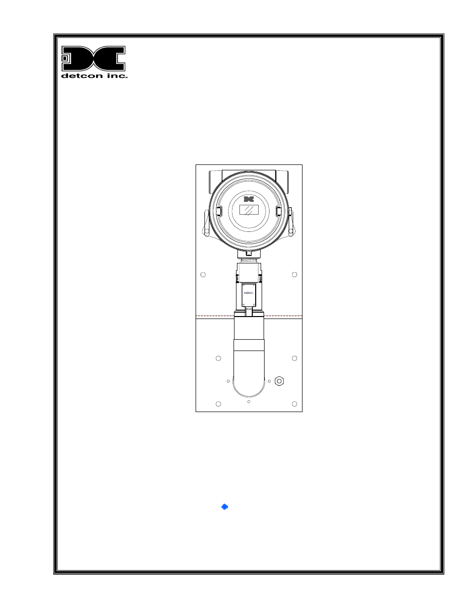 Detcon 100 Duct Mount Kit User Manual | 6 pages