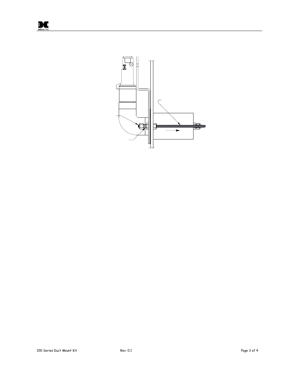 Maintenance, Warranty, Figure 4 cal port | 0 maintenance, 0 warranty | Detcon 100 Duct Mount Kit User Manual | Page 5 / 6