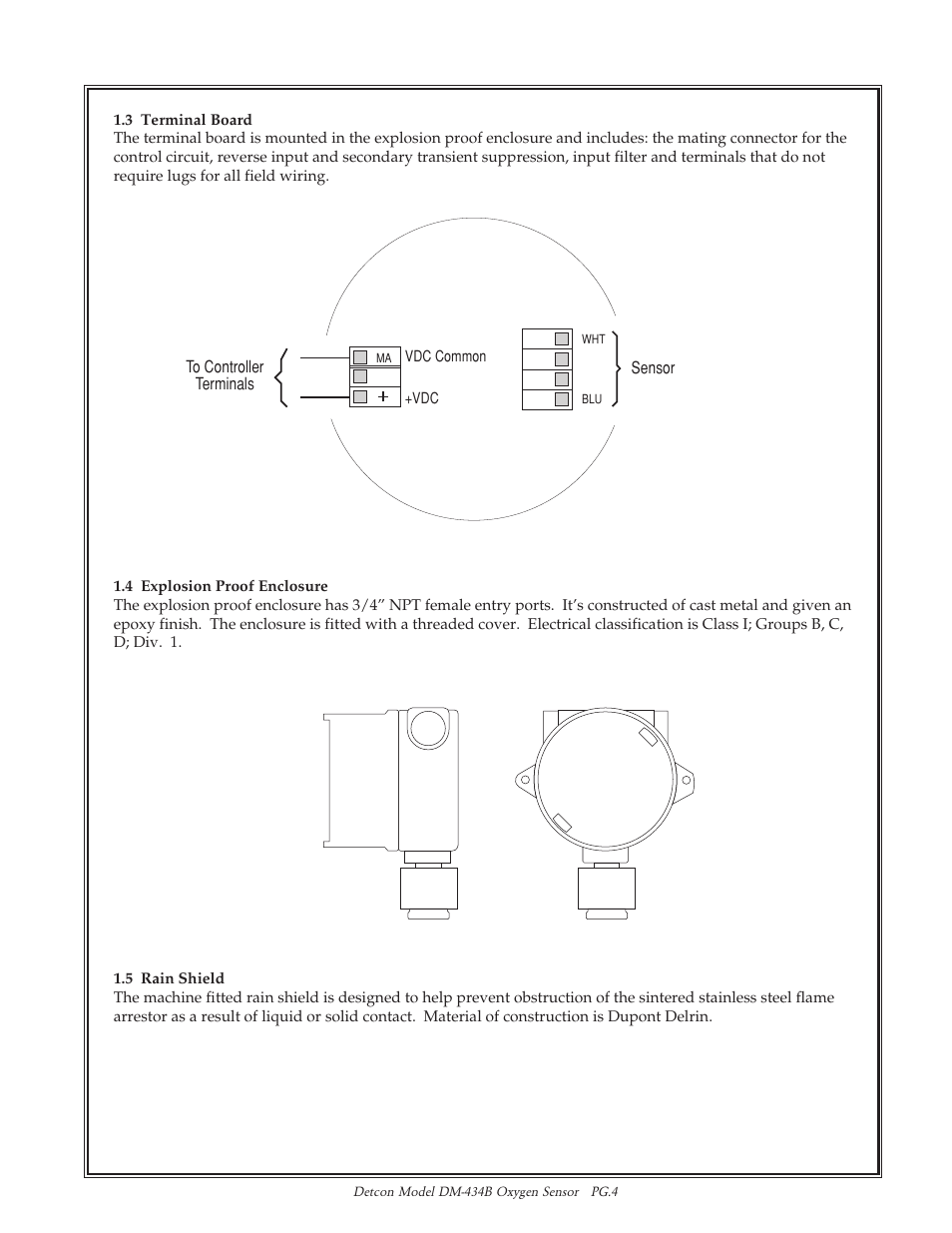 Detcon DM-434B User Manual | Page 4 / 11