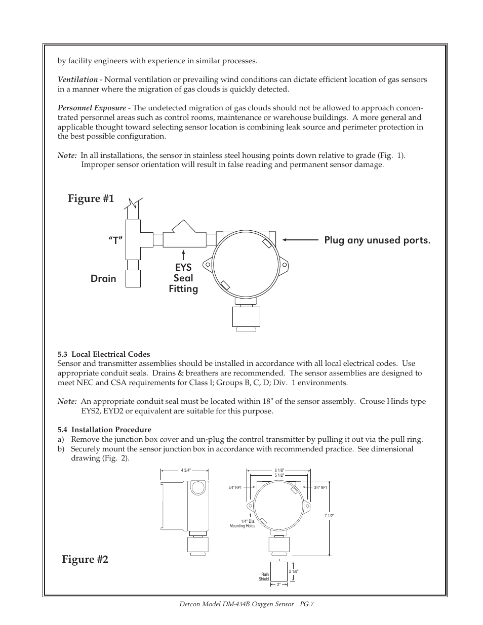 Figure #2 | Detcon DM-434B User Manual | Page 7 / 11