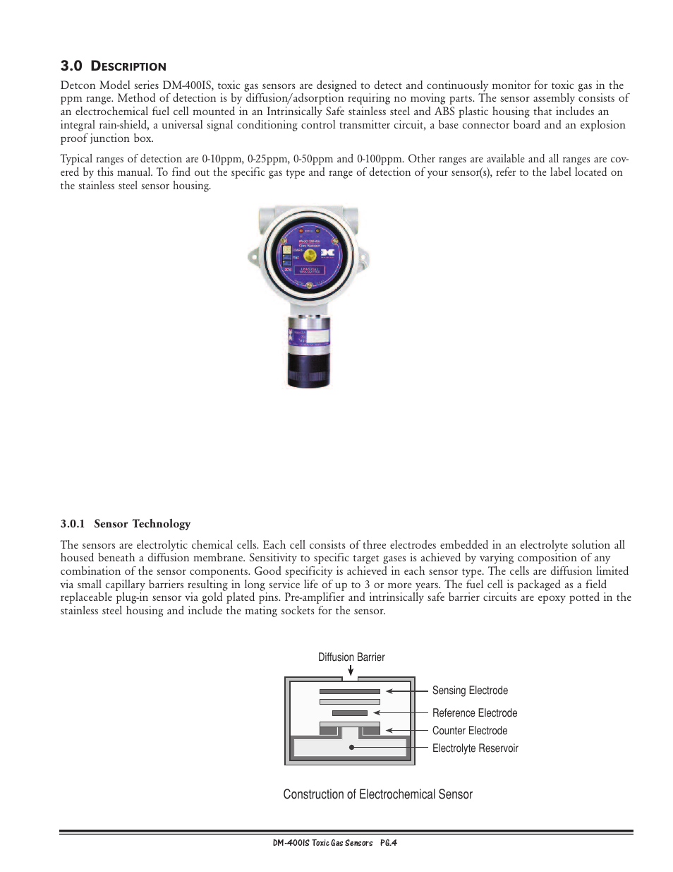 Detcon DM-400IS User Manual | Page 4 / 22