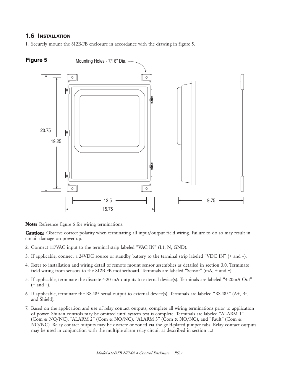 Detcon 812B-FB User Manual | Page 7 / 9