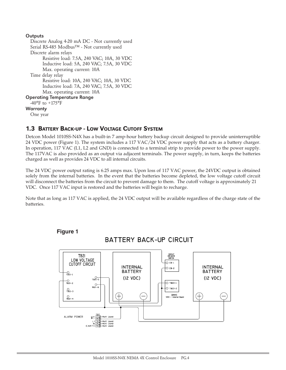 Detcon 1010SS-N4X User Manual | Page 4 / 8