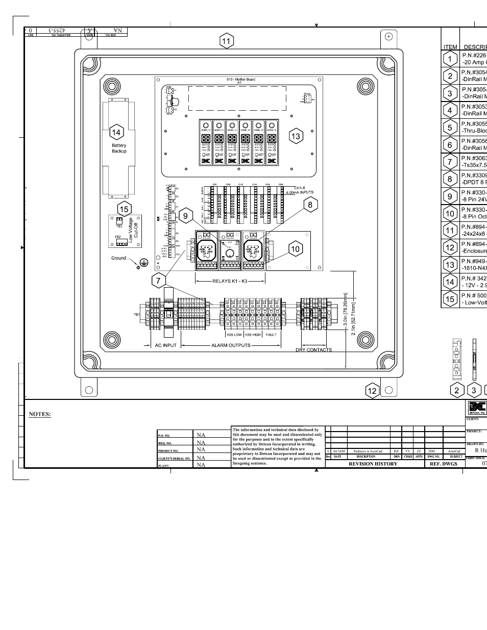 Detcon 610-N4X-SA User Manual | Page 15 / 20
