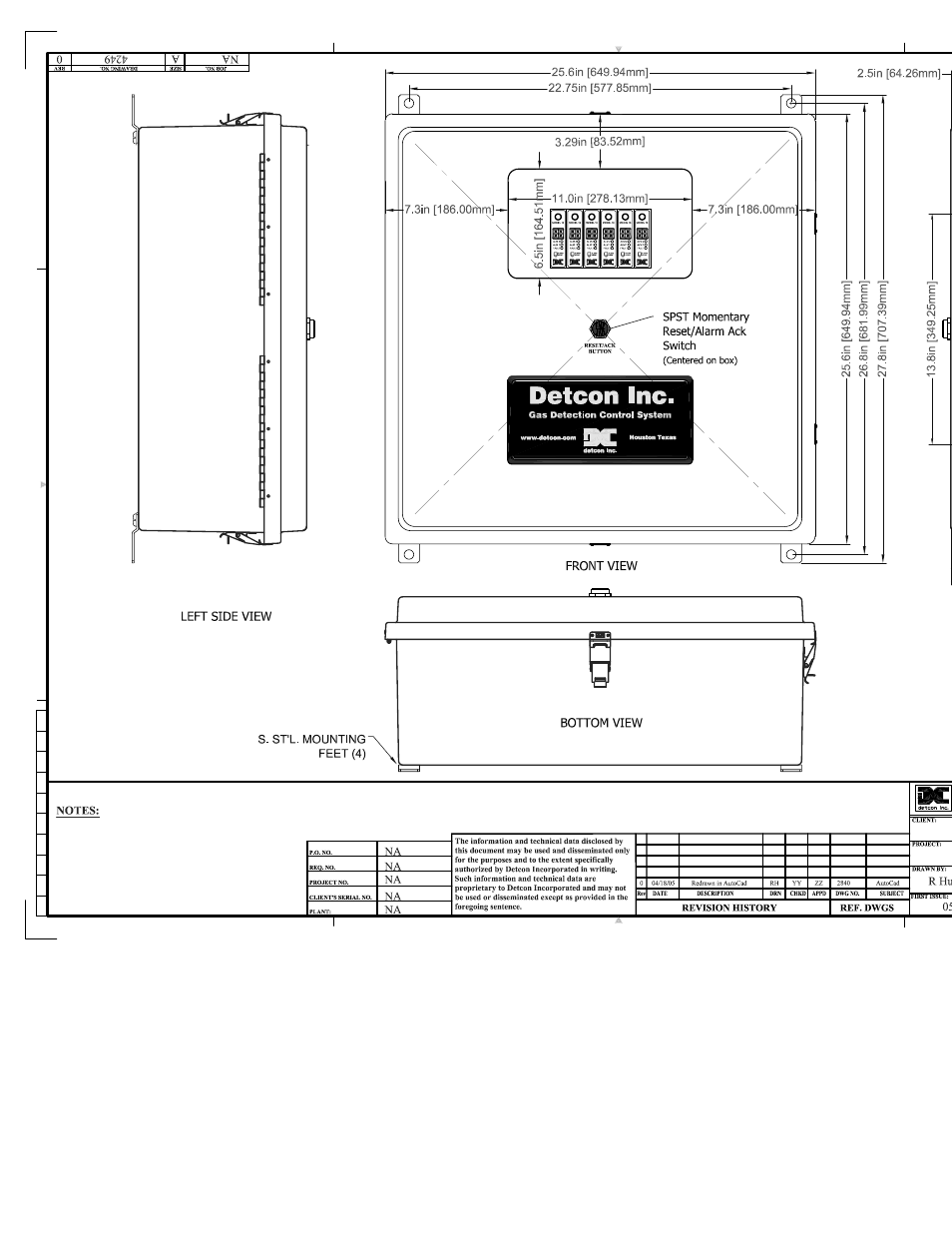 Detcon 610-N4X-SA User Manual | Page 18 / 20