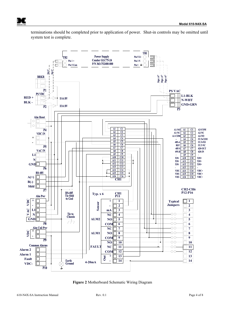 Detcon 610-N4X-SA User Manual | Page 8 / 20