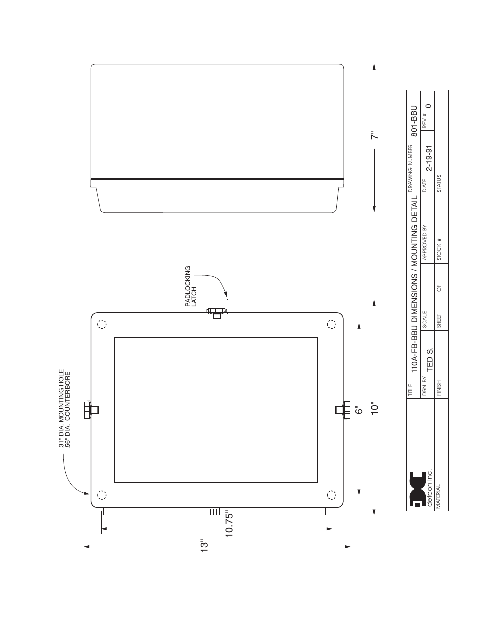 Detcon 110A-FB-BBU User Manual | Page 8 / 8