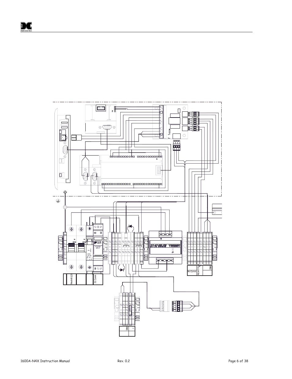 Figure 7 interconnect wiring diagram | Detcon 1600A-N4X User Manual | Page 10 / 48