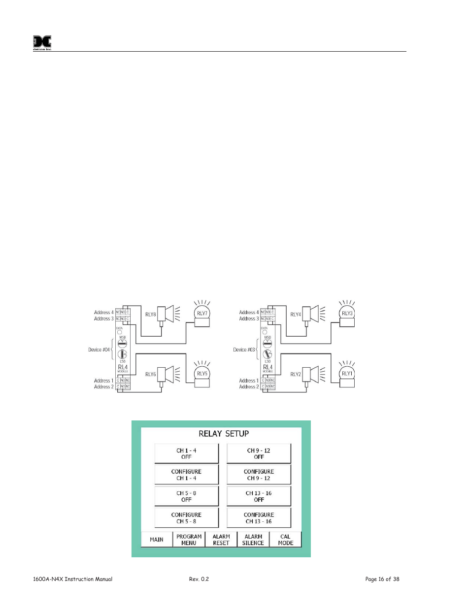 Detcon 1600A-N4X User Manual | Page 20 / 48