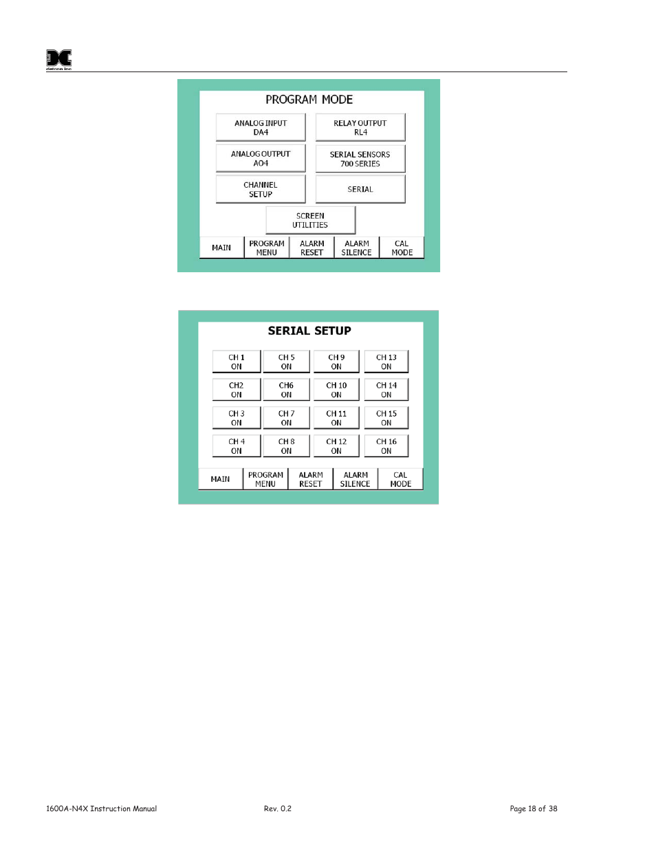 Detcon 1600A-N4X User Manual | Page 22 / 48