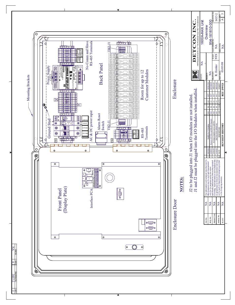 Detcon 1600A-N4X User Manual | Page 45 / 48