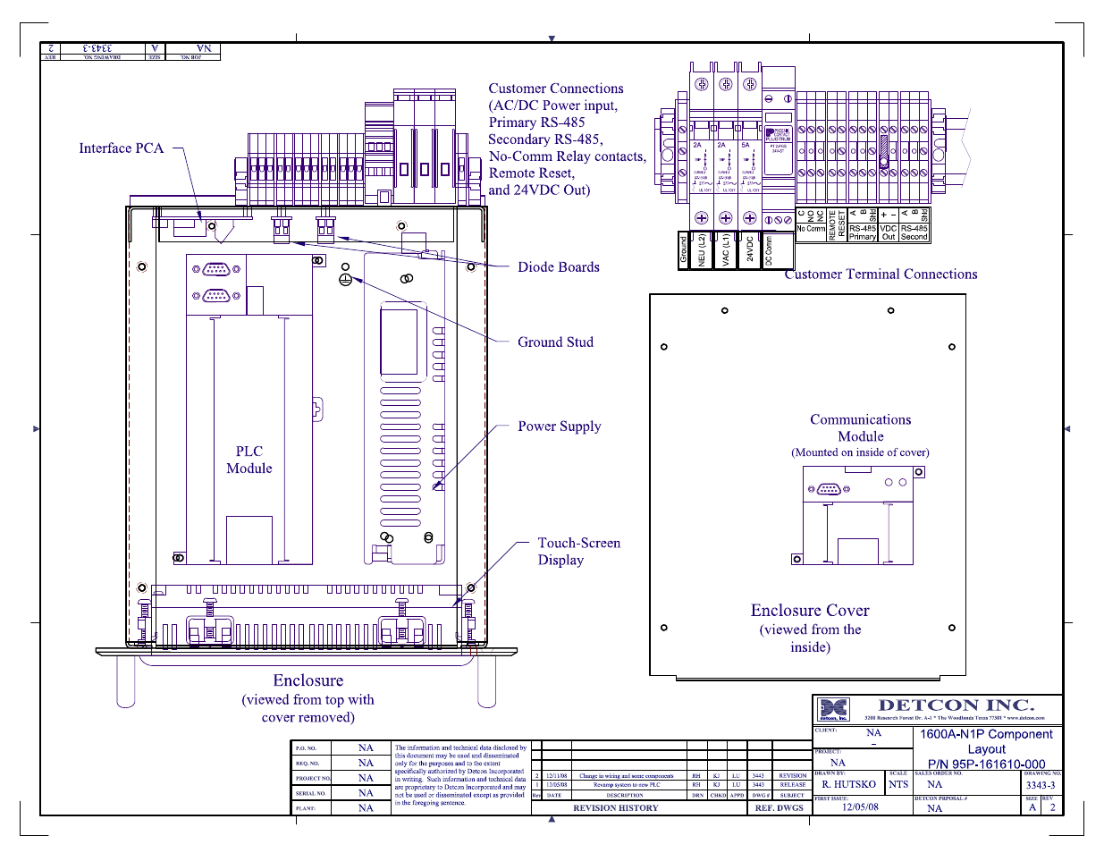 Detcon 1600A-N1P User Manual | Page 49 / 52