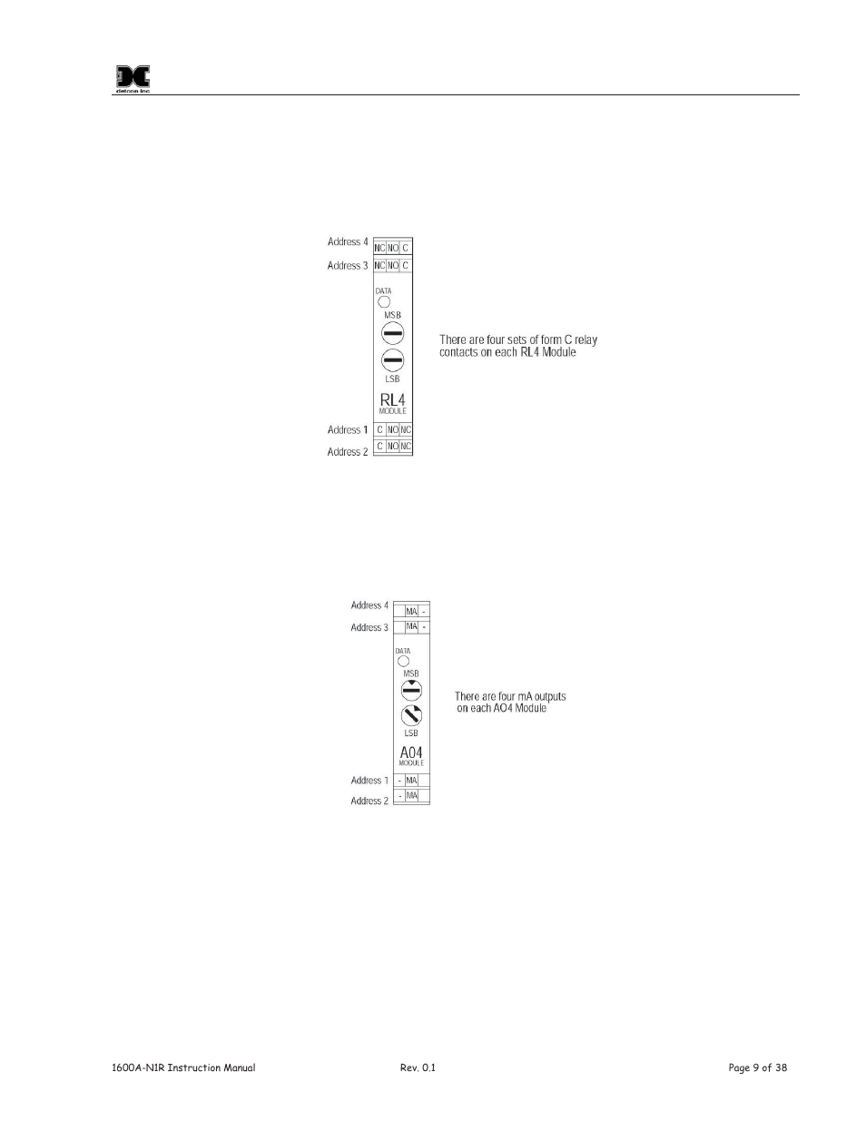 Detcon 1600A-N1R User Manual | Page 13 / 48