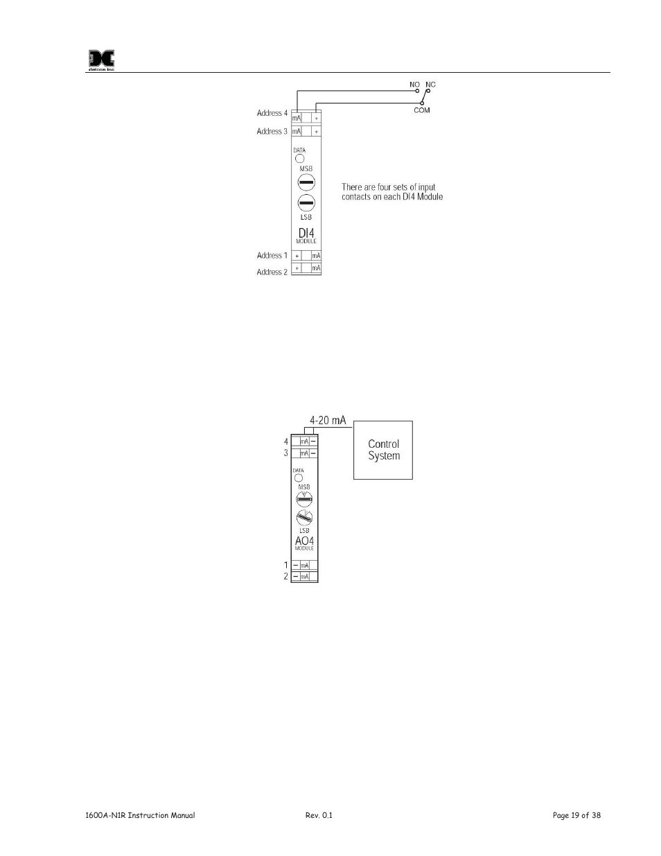 Detcon 1600A-N1R User Manual | Page 23 / 48