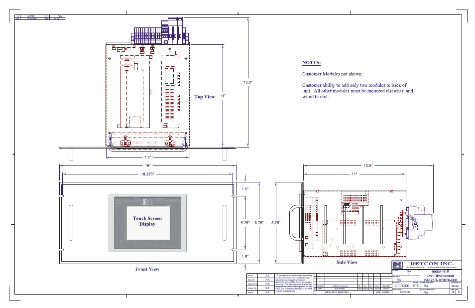Detcon 1600A-N1R User Manual | Page 43 / 48