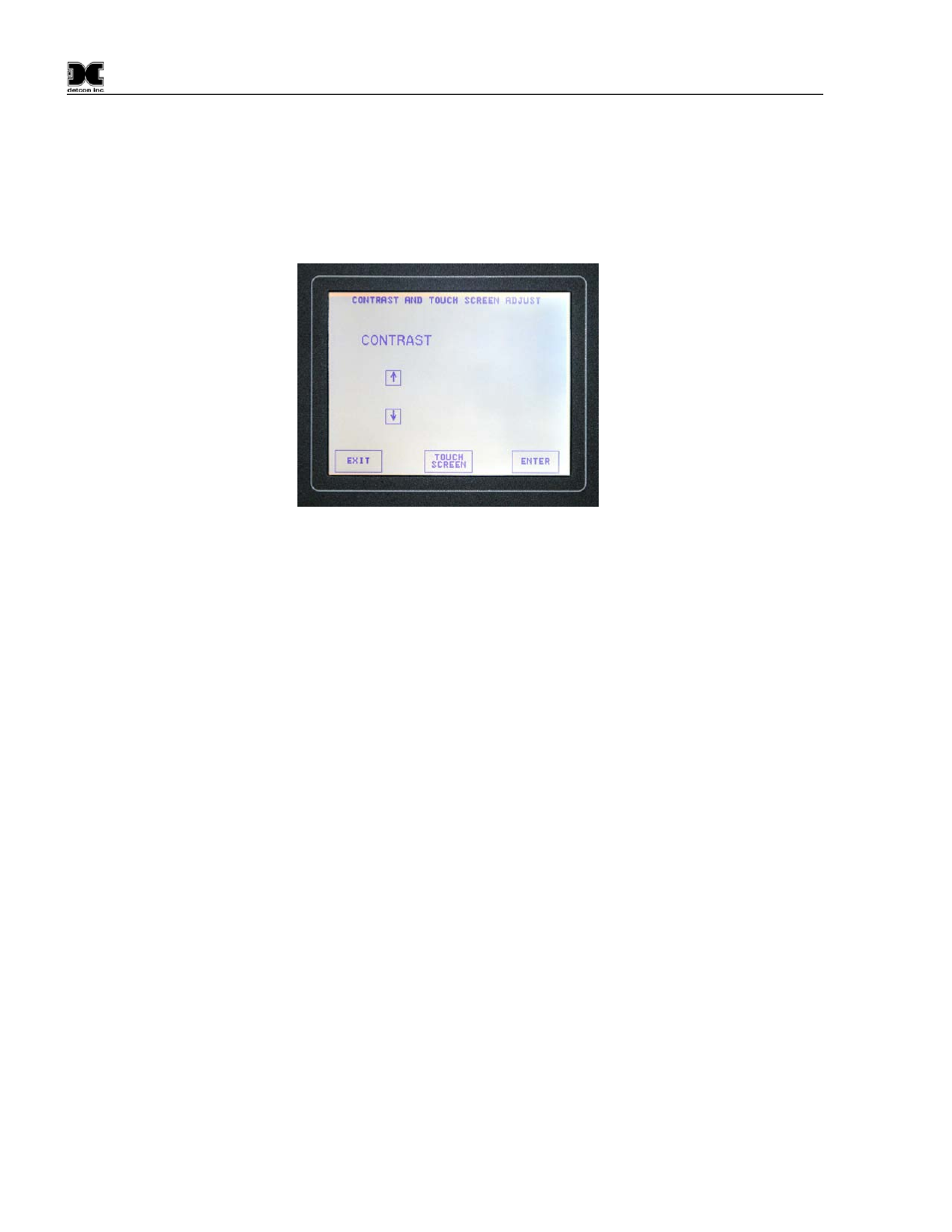 4 touch screen utilities, 5 dipswitch settings, 0 program menu protection | Touch screen utilities, Dipswitch settings, Program menu protection, Figure 28 screen utilities | Detcon 6400-N4X User Manual | Page 24 / 42