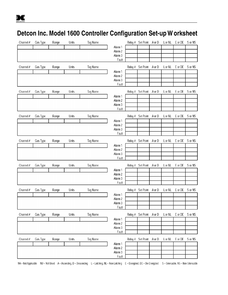 Detcon 6400-N4X User Manual | Page 32 / 42