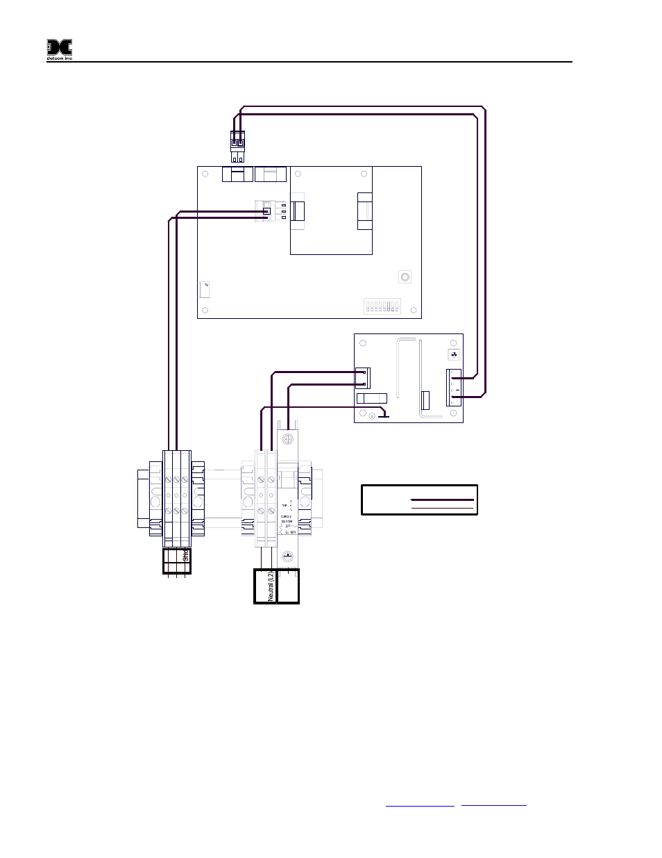 Figure 17 interconnet wiring | Detcon 1600-N1P-RD User Manual | Page 18 / 18