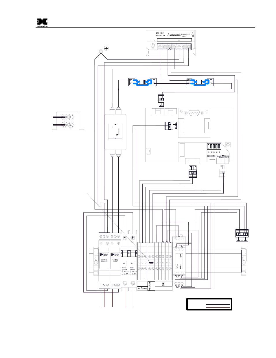 Figure 5 interconnect wiring diagram, Il (figure 5 and | Detcon 6400-N1P User Manual | Page 9 / 42