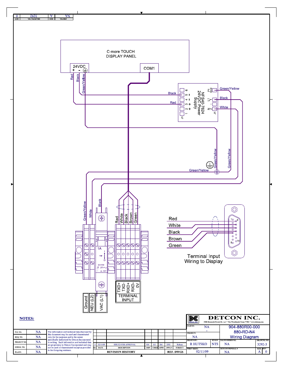 Detcon 880RS-N4X User Manual | Page 23 / 23