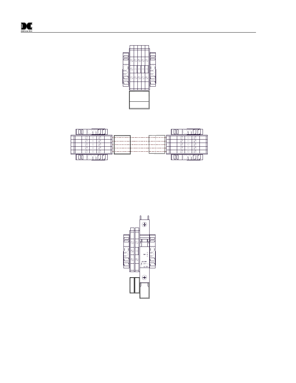 Figure 16 remote rs-422 connections, Figure 17 remote interconnect wiring, Figure 18 typical input power connections | Detcon 880S-N4X User Manual | Page 16 / 43