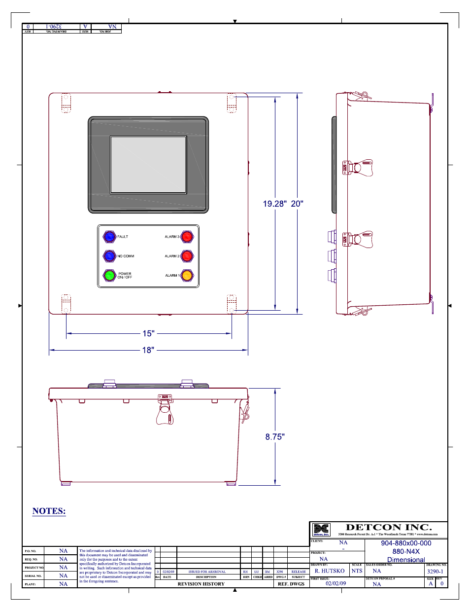 Detcon 880S-N4X User Manual | Page 41 / 43