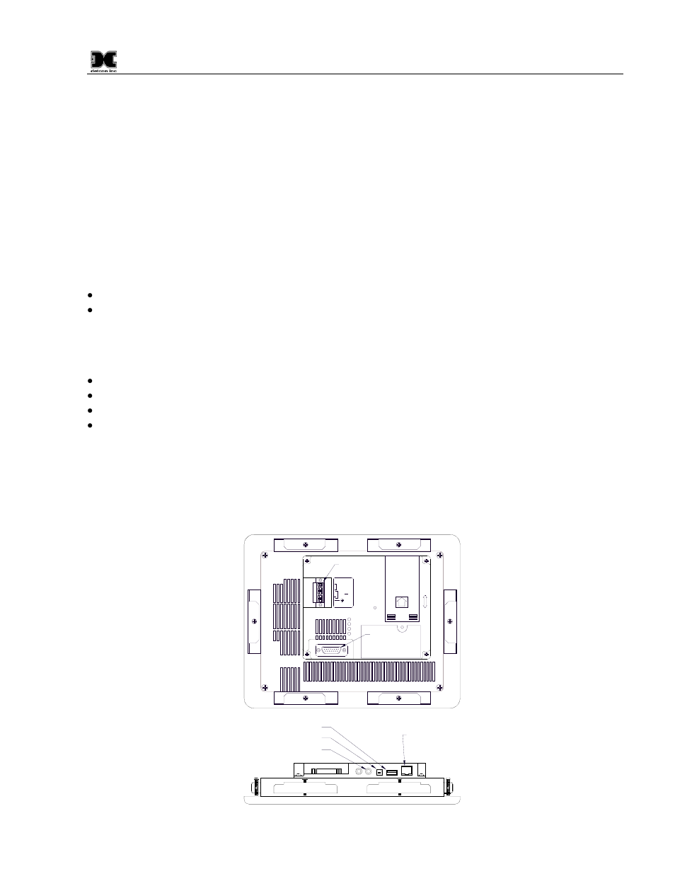 0 system configuration, 1 configuration, 2 touch panel graphic display | System configuration, Configuration, Touch panel graphic display, Figure 3 back of touch panel display, A model 880 is equipped with | Detcon 880S-N4X User Manual | Page 7 / 43