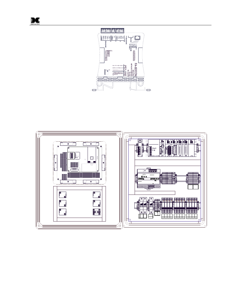 5 specifications, Specifications, Figure 5 fa-isocon module | Figure 6 unit overview, Figure 5 isolated network adapter, Stop run term, Cus us c c us us c 45jb, Made in china, Rh h | Detcon 880S-N4X User Manual | Page 9 / 43