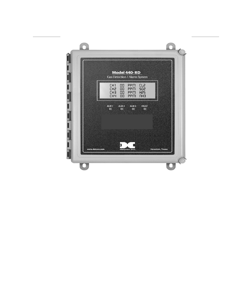 0 description | Detcon 440 User Manual | Page 5 / 18