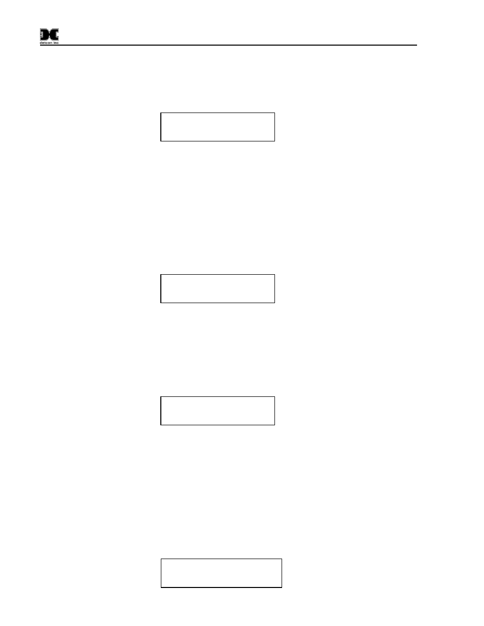 2 calibration mode, 3 set # of channels, 4 set channel range | 5 set channel type, Calibration mode, Set # of channels, Set channel range, Set channel type | Detcon 840 User Manual | Page 18 / 33