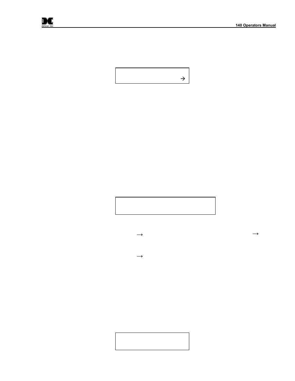 6 set channel alarms, 7 set relay functions, 8 set date and time | Set channel alarms, Set relay functions, Set date and time | Detcon 140 User Manual | Page 19 / 33