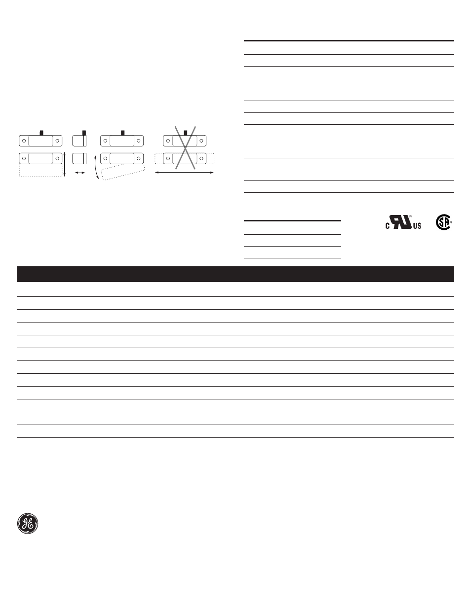 Ge security industrial, General specifications, Ordering/electrical specifications | Wire color code | Edwards Signaling 111 GuardSwitch User Manual | Page 2 / 2
