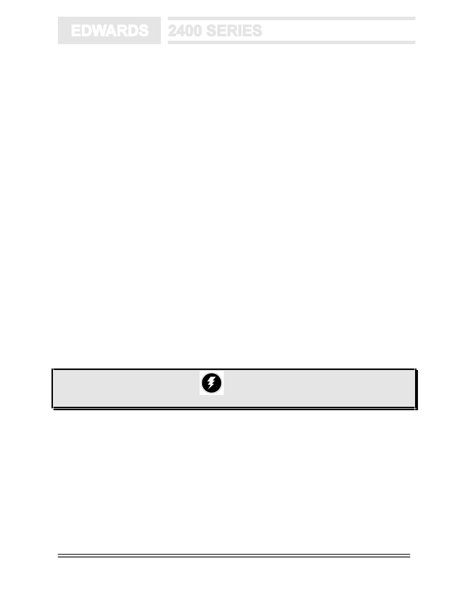 Warning | Edwards Signaling 2400 Series User Manual | Page 32 / 79