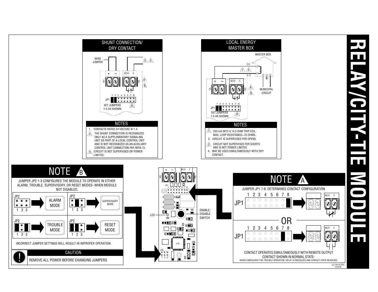 Local energy master box | Edwards Signaling 2400 Series User Manual | Page 72 / 79