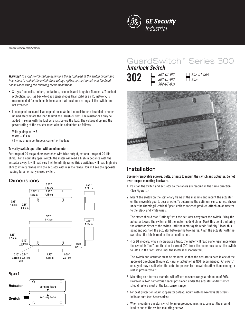 Edwards Signaling 302 User Manual | 2 pages