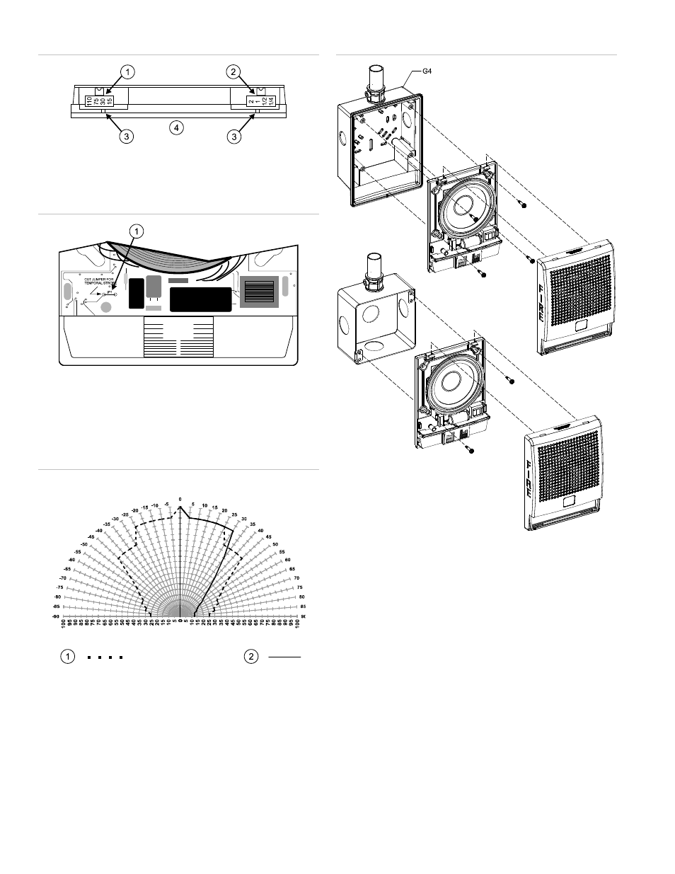 Edwards Signaling Genesis Speaker Strobe User Manual | Page 2 / 4