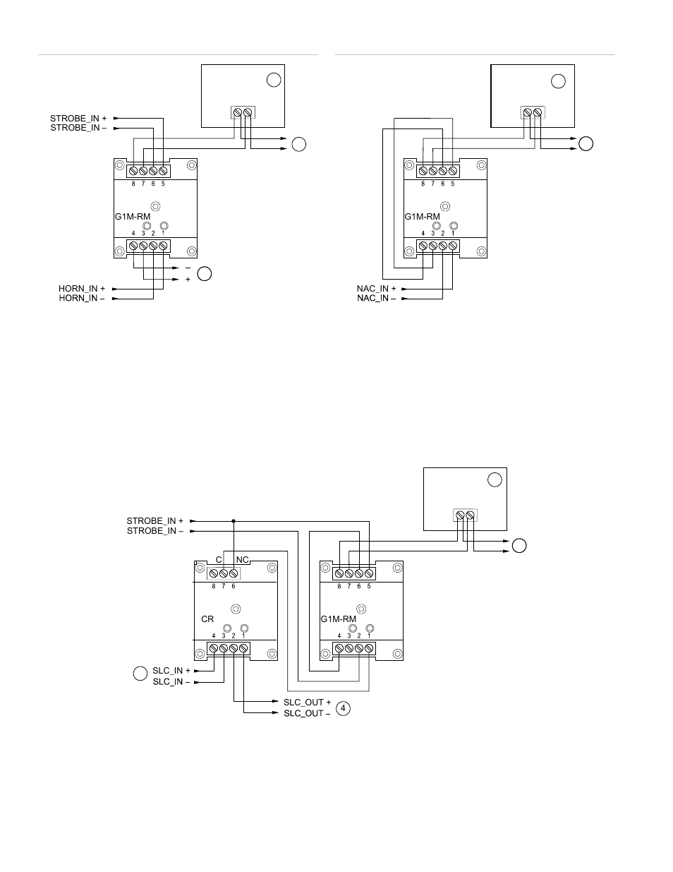Edwards Signaling Genesis Remote Mount Signal Master Module User Manual | Page 2 / 4