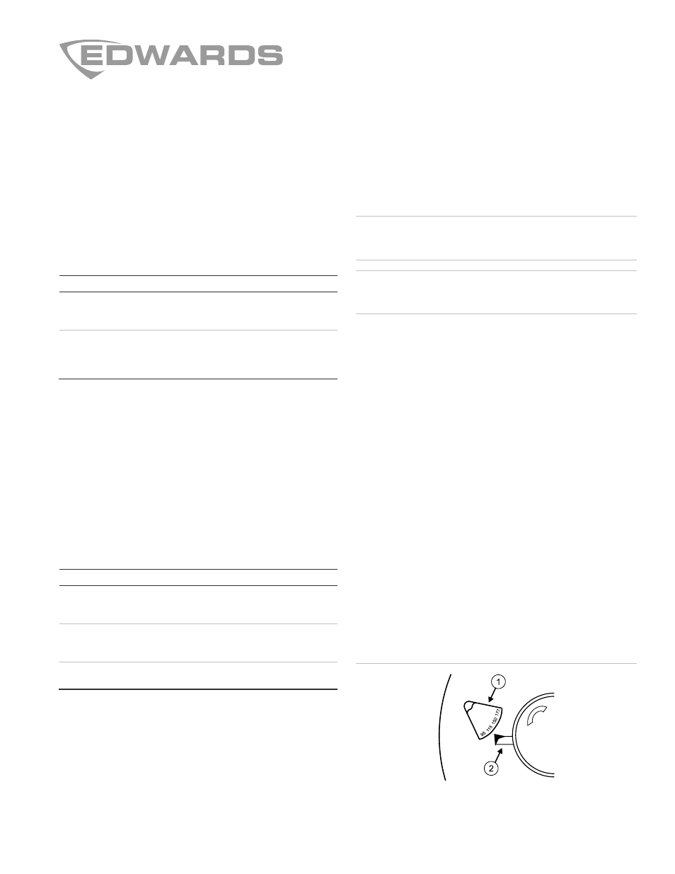 Edwards Signaling Genesis High Candela Ceiling Strobe User Manual | 4 pages