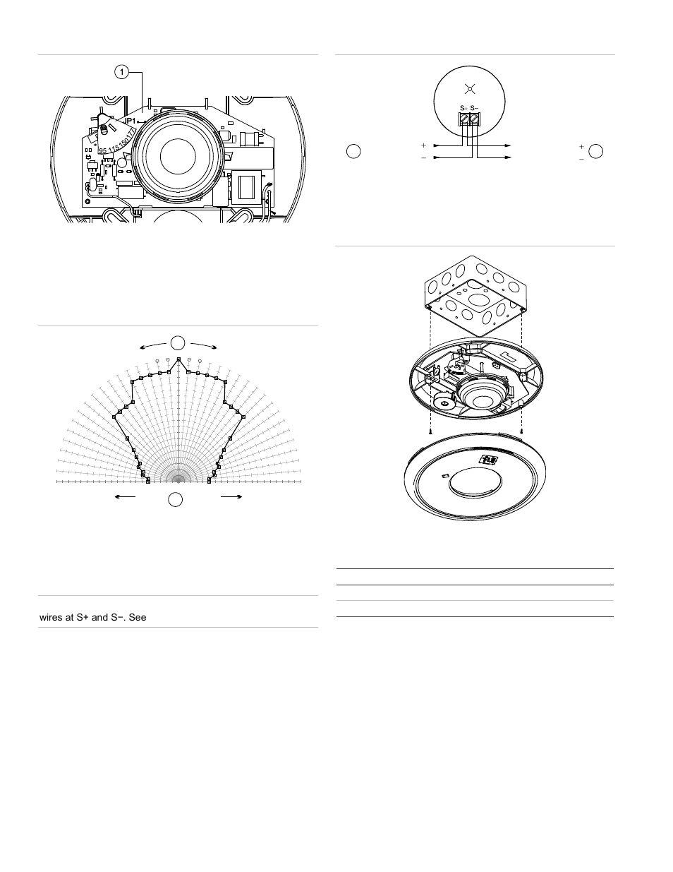 Wiring | Edwards Signaling Genesis High Candela Ceiling Strobe User Manual | Page 2 / 4