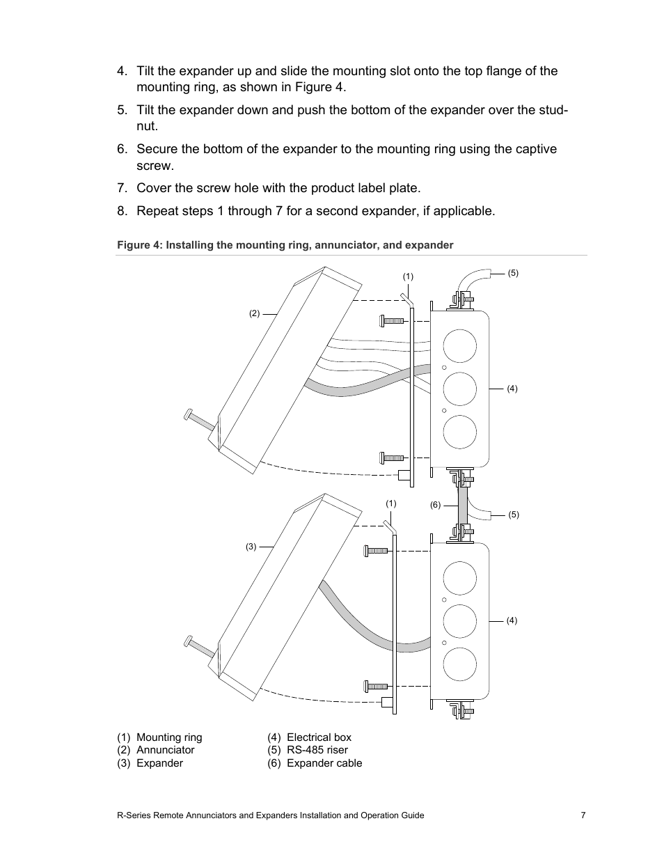 Edwards Signaling R-Series User Manual | Page 11 / 26