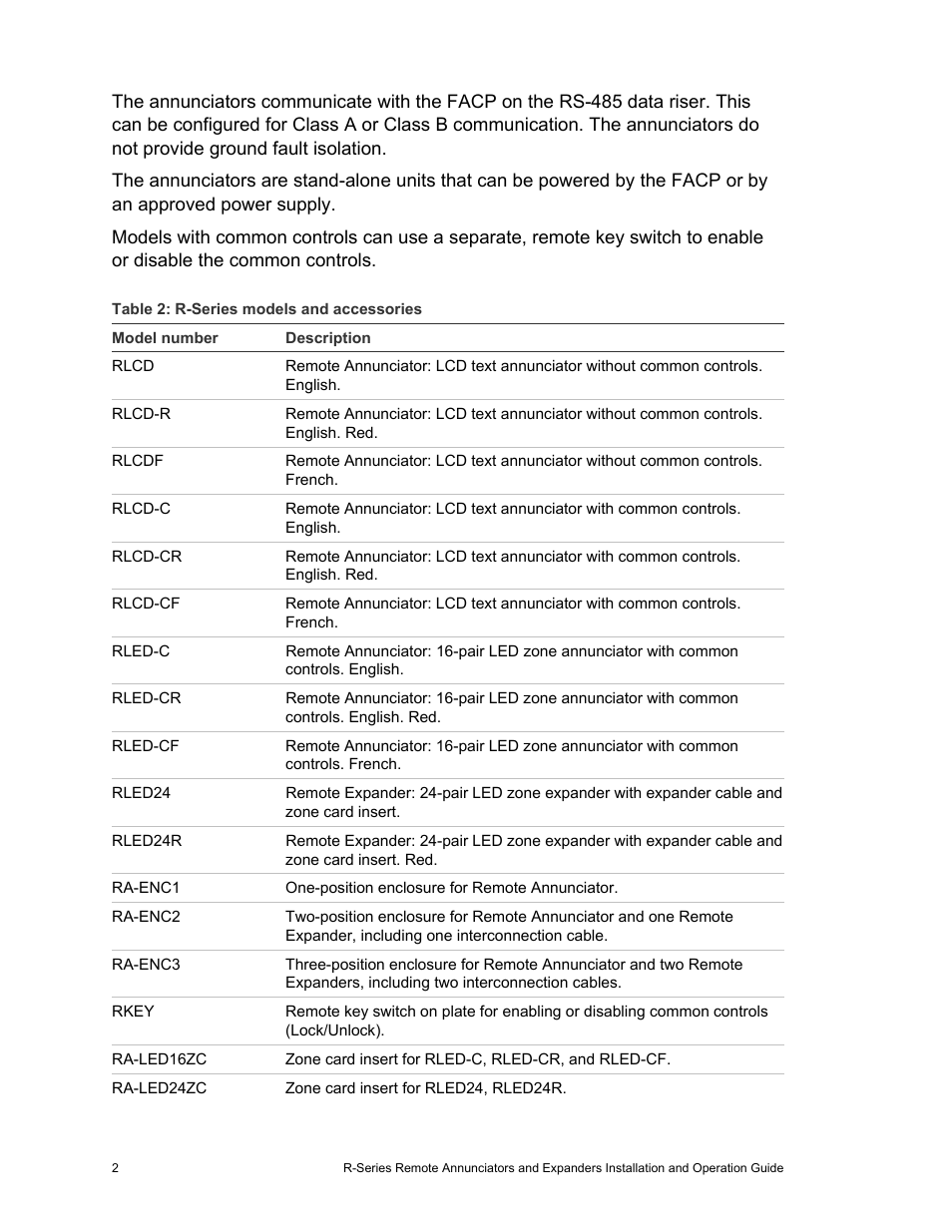Edwards Signaling R-Series User Manual | Page 6 / 26