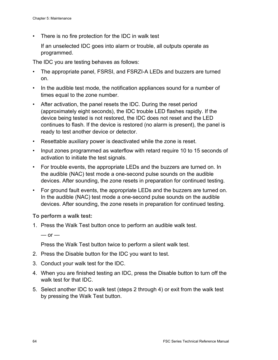 Edwards Signaling FSC Series User Manual | Page 72 / 132