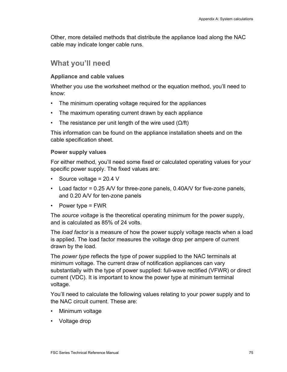 What you’ll need | Edwards Signaling FSC Series User Manual | Page 83 / 132