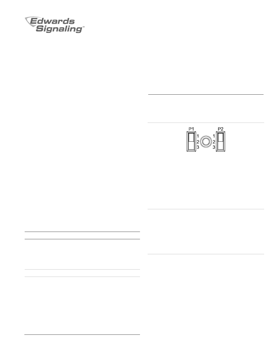 Edwards Signaling E-IDC2B User Manual | 4 pages