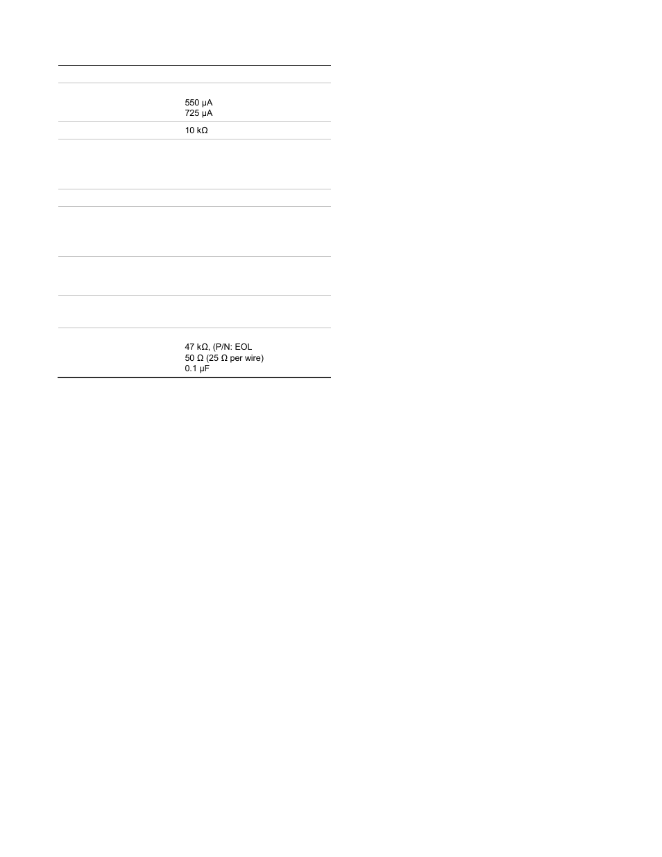 Specifications | Edwards Signaling E-IDC2B User Manual | Page 3 / 4