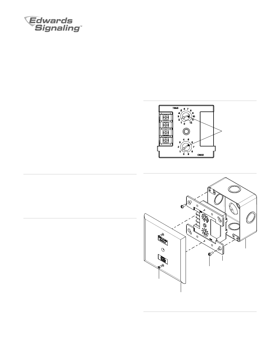 Edwards Signaling E-ISO User Manual | 2 pages