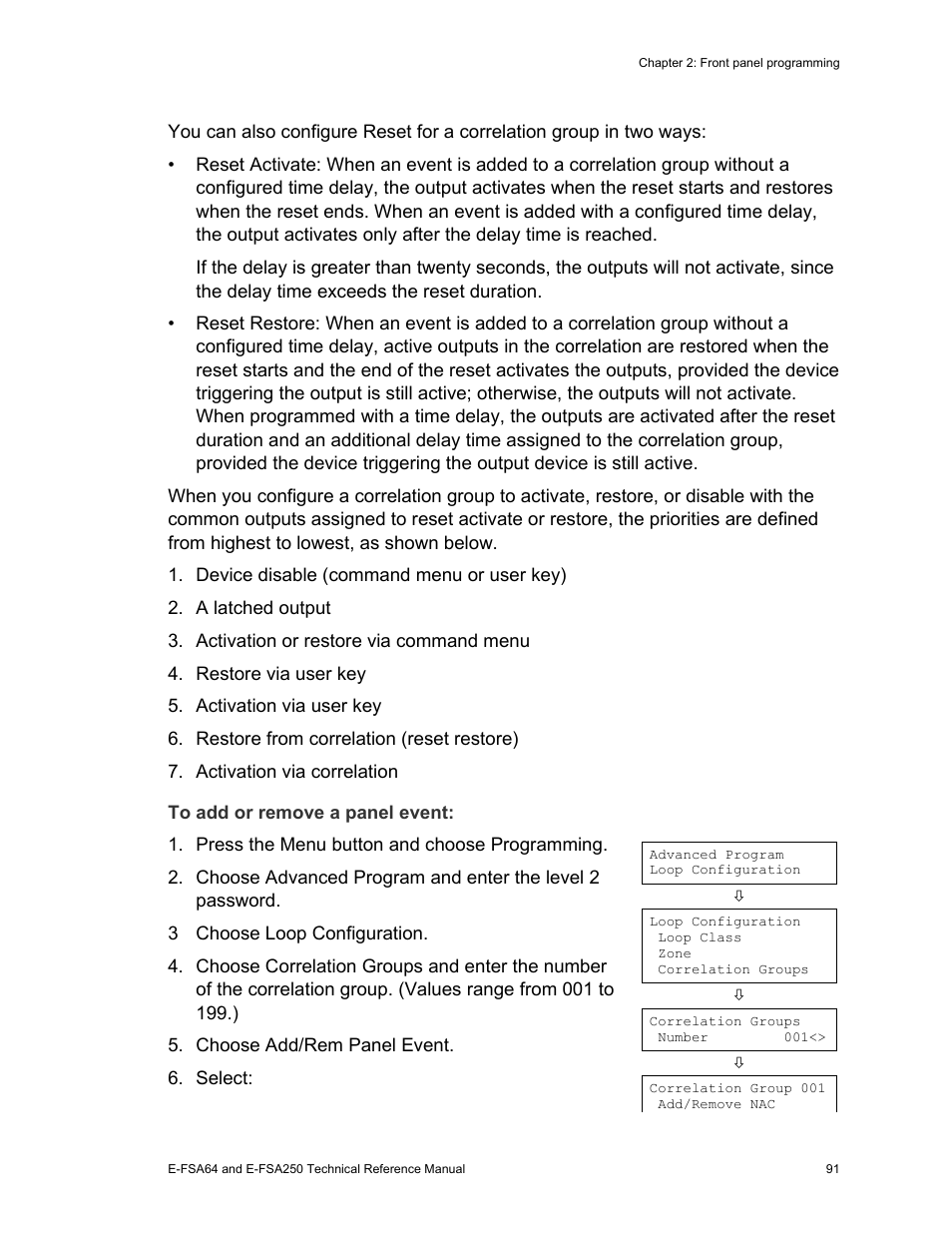 Edwards Signaling eFSA250 User Manual | Page 103 / 288