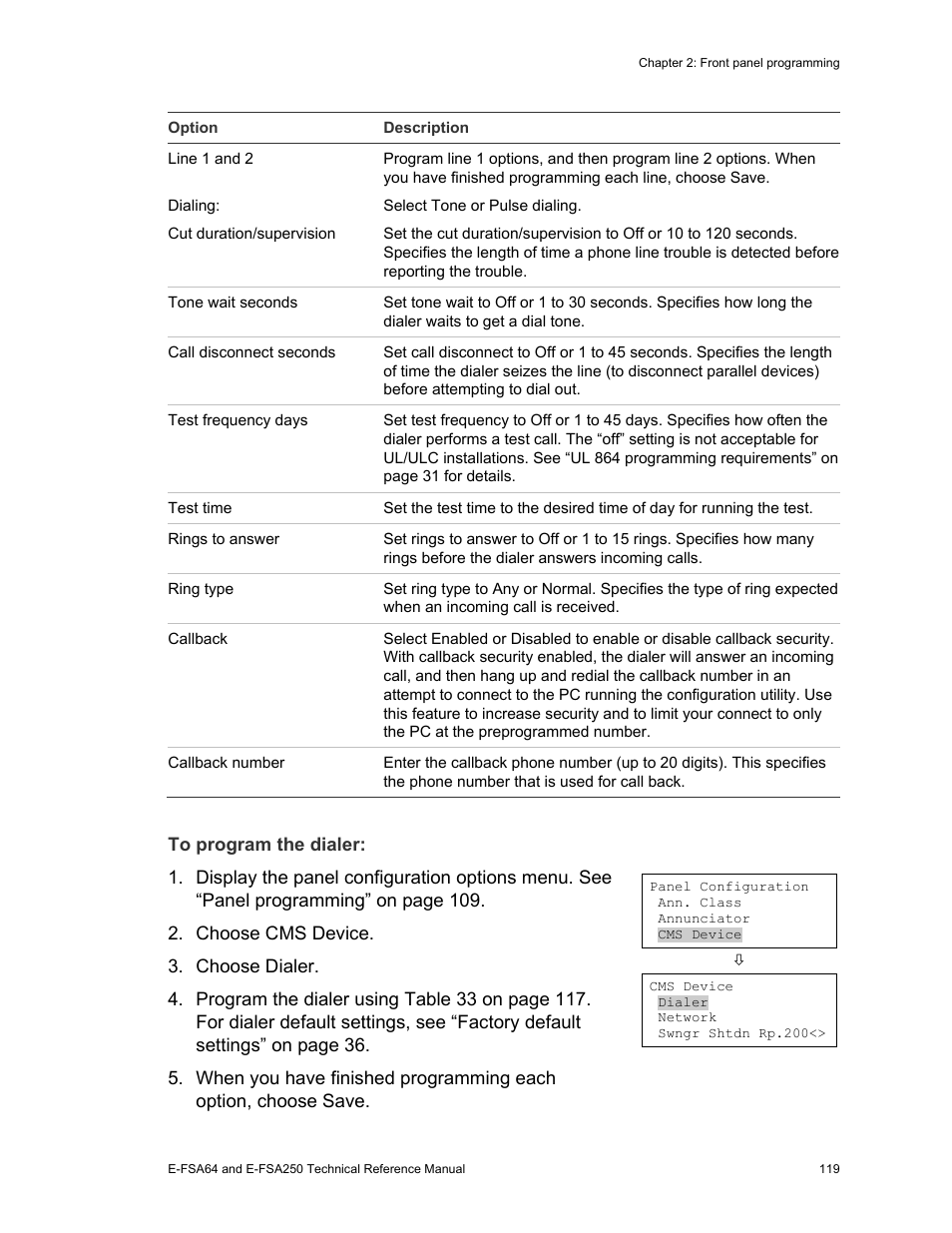Edwards Signaling eFSA250 User Manual | Page 131 / 288