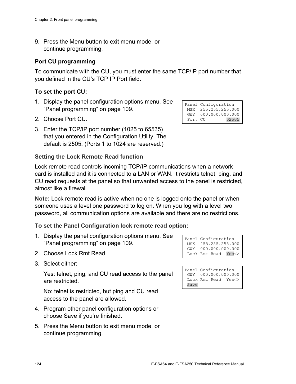 Edwards Signaling eFSA250 User Manual | Page 136 / 288