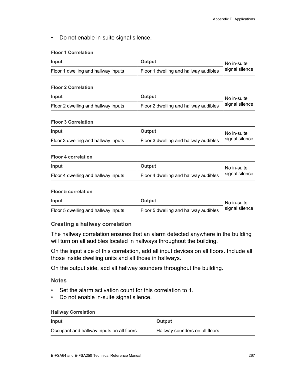 Edwards Signaling eFSA250 User Manual | Page 279 / 288